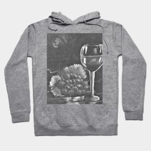 Wine and Grapes Hoodie